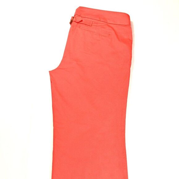 LOFT Stretch Bright Coral Sailor Pants in Marisa Fit - Picture 3 of 3